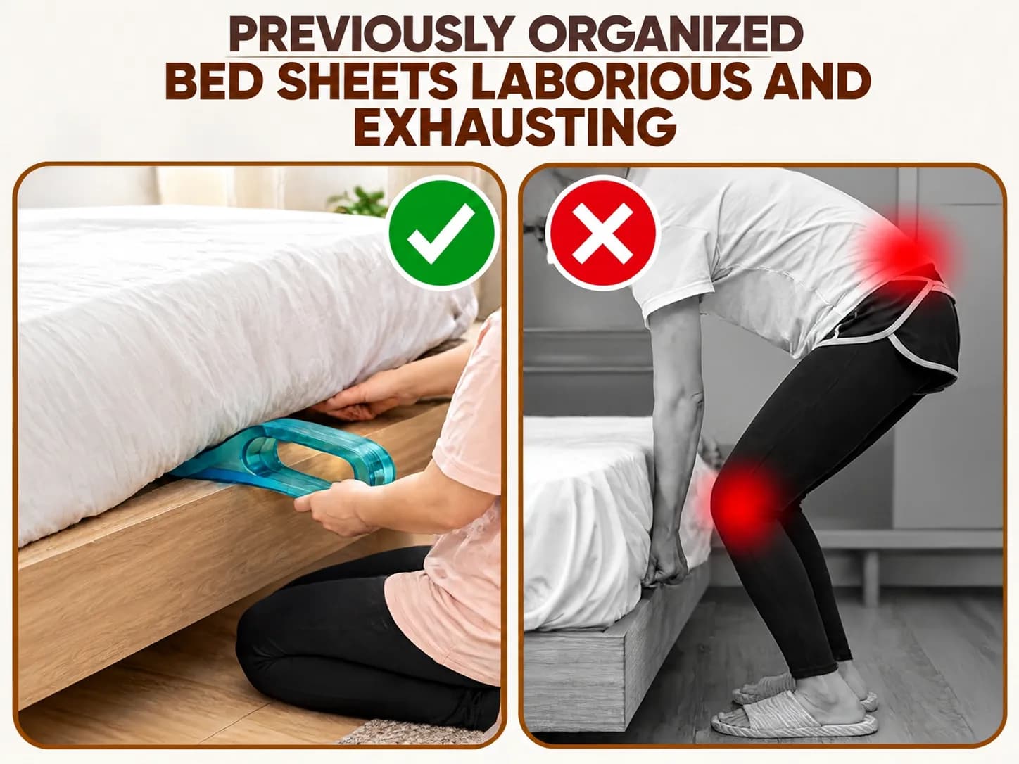 Tuck the Bedsheet Under the Mattress
