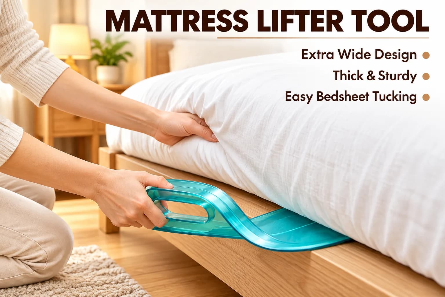 Smooth and Adjust the Bedsheet